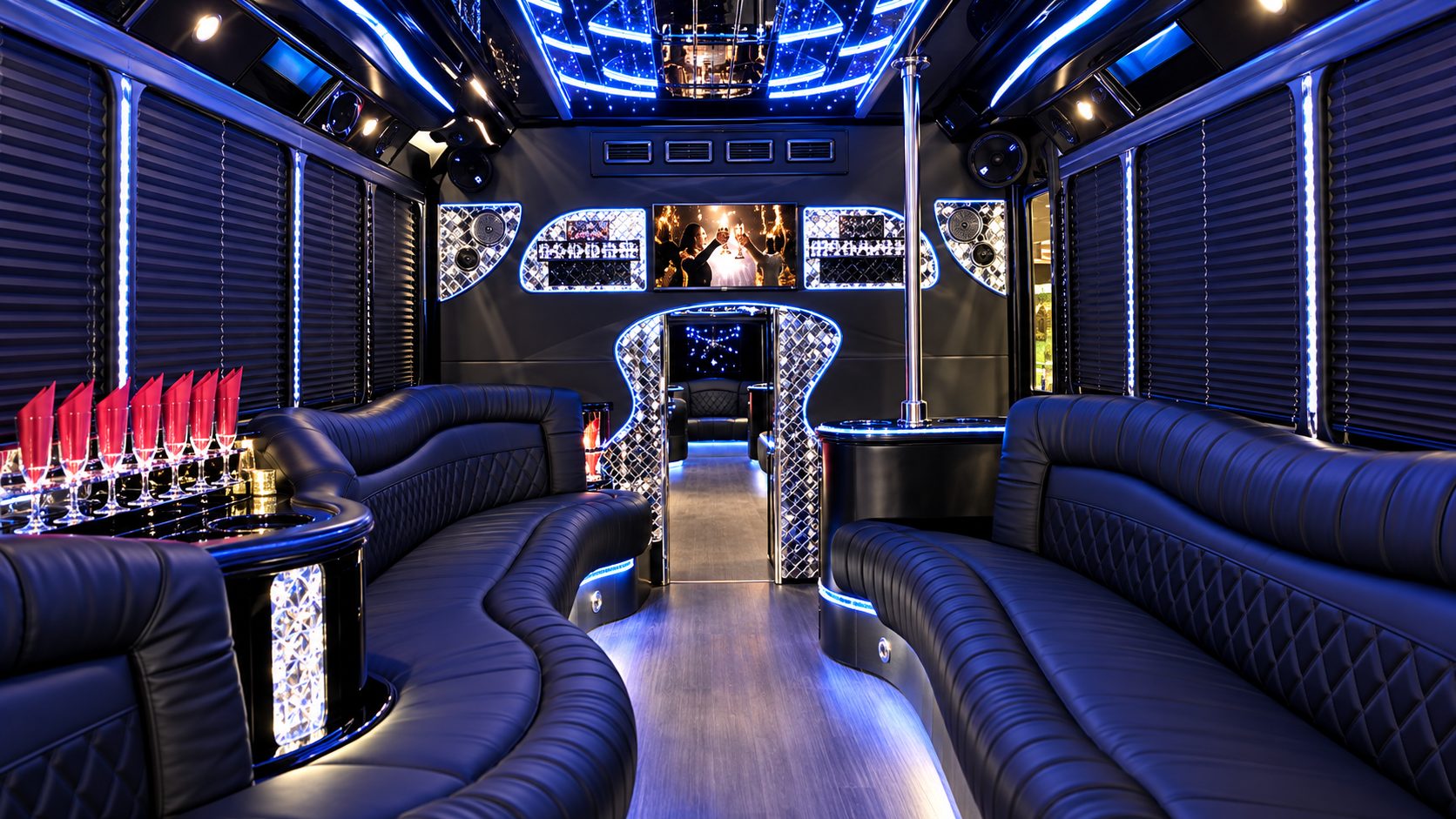 Wine tour limousine in the Santa Ynez Valley