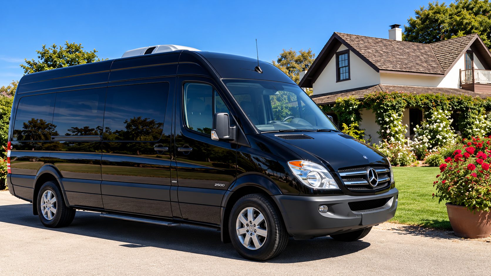 Executive SUV for corporate transportation in Santa Maria